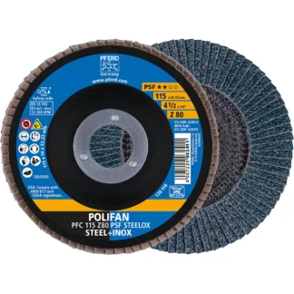 115x22 Flap Disc 80g PFERD