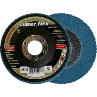 115x22 Evolution Flap Disc 120 (SuperFlex)