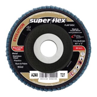 115x22 Evolution Flap Disc 40 (SuperFlex)