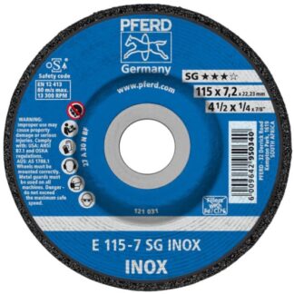 115x7.0 Grinding Disc (PFERD)