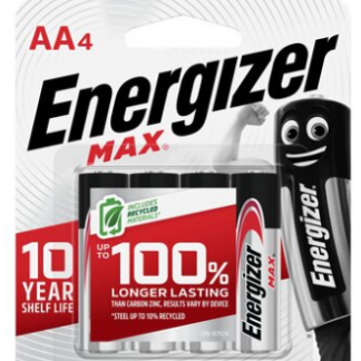Energizer - AA Batteries 4 Pack