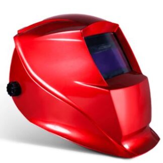 Helmet Mat Auto-Dark Adj Shiny Red