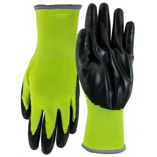 Glove nitrile smooth palm