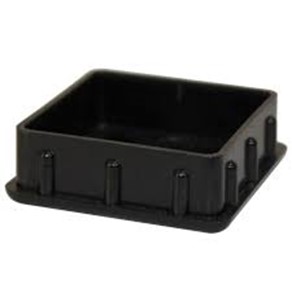 Plug Square 100mm 2 PACK