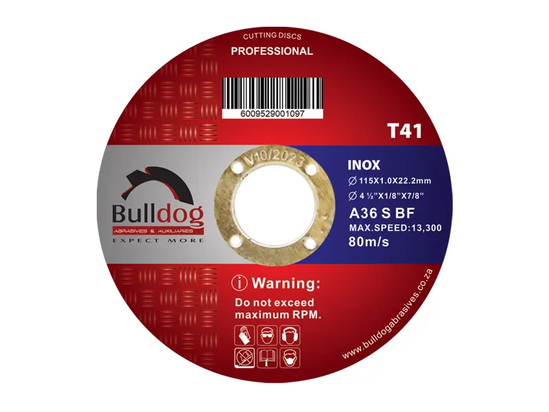 115x1.0 Cutting Special Bulldog 25 Pack