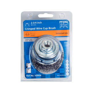 PFERD Crimped Wire Cup Brush 65mm M14