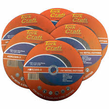 230x1.8 Cutting Disc Metal Industrial 6 Pack (Tork Craft) - Image 2