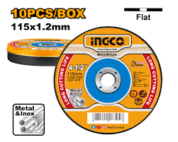 115X1.0X22.2 Cutting Disc 10 Pack Ingco