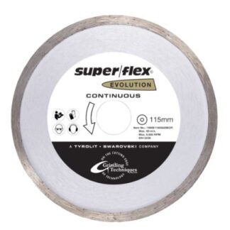 115X1.8/5X22.23 Superflex Evolution Continuous RI Diamond Blade (SuperFlex)