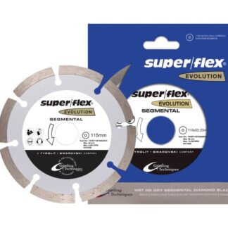 115X1.8/7X22.23 Superflex Evolution Segmental Diamond Blade (SuperFlex)