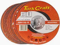 115X1.0X22.2mm Cutting Disc Steel 20+5 Pack (Tork Craft)