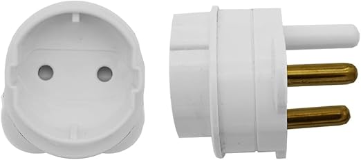 Plug Adaptor R16 Round Shuko