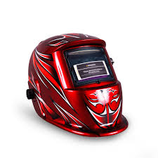 Helmet Mat Auto-Dark Grind OPT Red