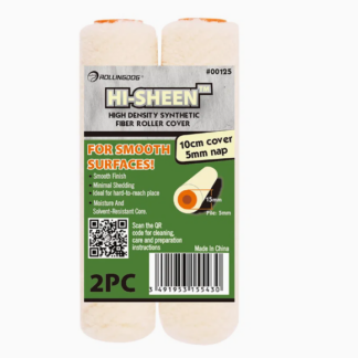 Roller Paint Refill Hi Sheen 100mm 2Pc