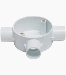 Conduit 20mm 3 Way PVC Box