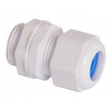 No 0 PVC Cable Gland Blue Screw