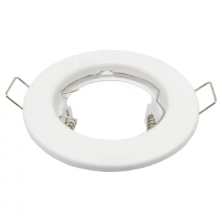Downlight Steel Straight White