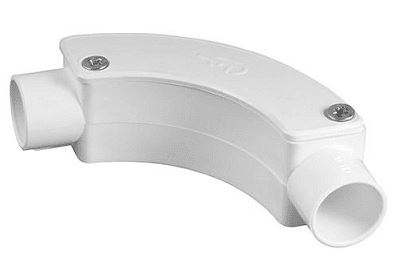 Conduit 20mm PVC Insp Bend