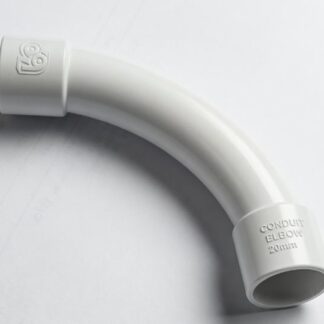 Conduit 20mm PVC Solid Bend Long