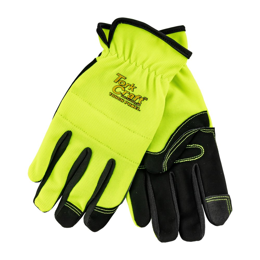 Glove Yellow X Large With Pu Palm Multi Purpose