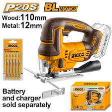 INGCO Cordless 20V Jigsaw Brushless (CJSLI1008) (Tool only)